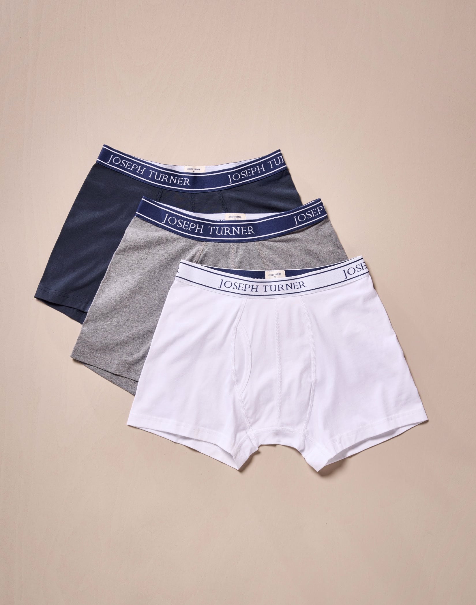 Cotton Jersey Trunks - Navy