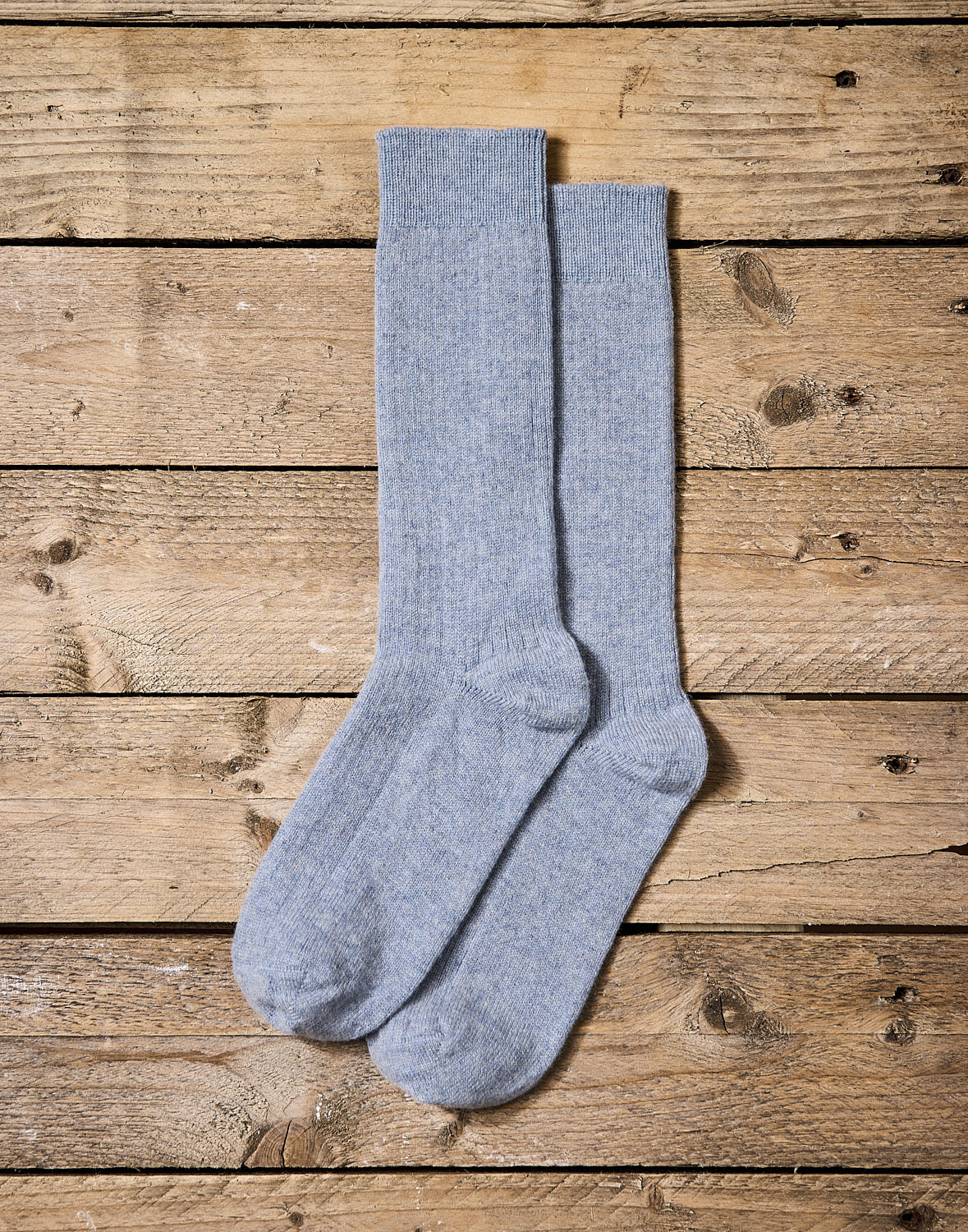 Cashmere Socks - Blue