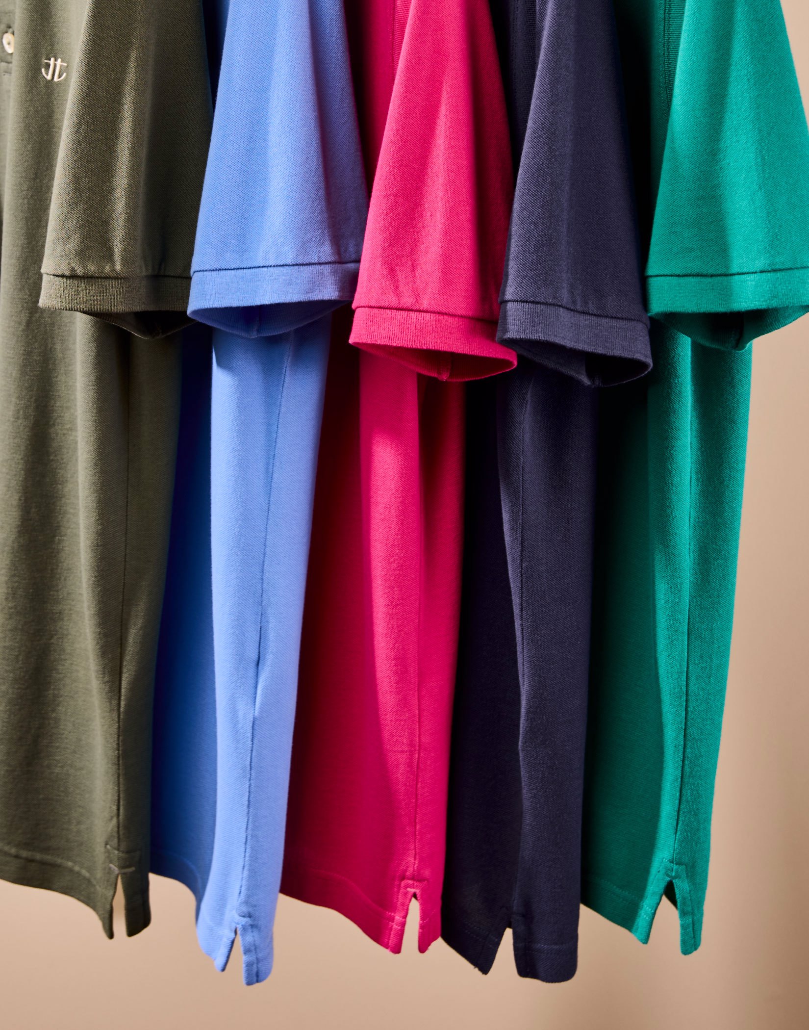 Pique Polo Shirt - Thyme