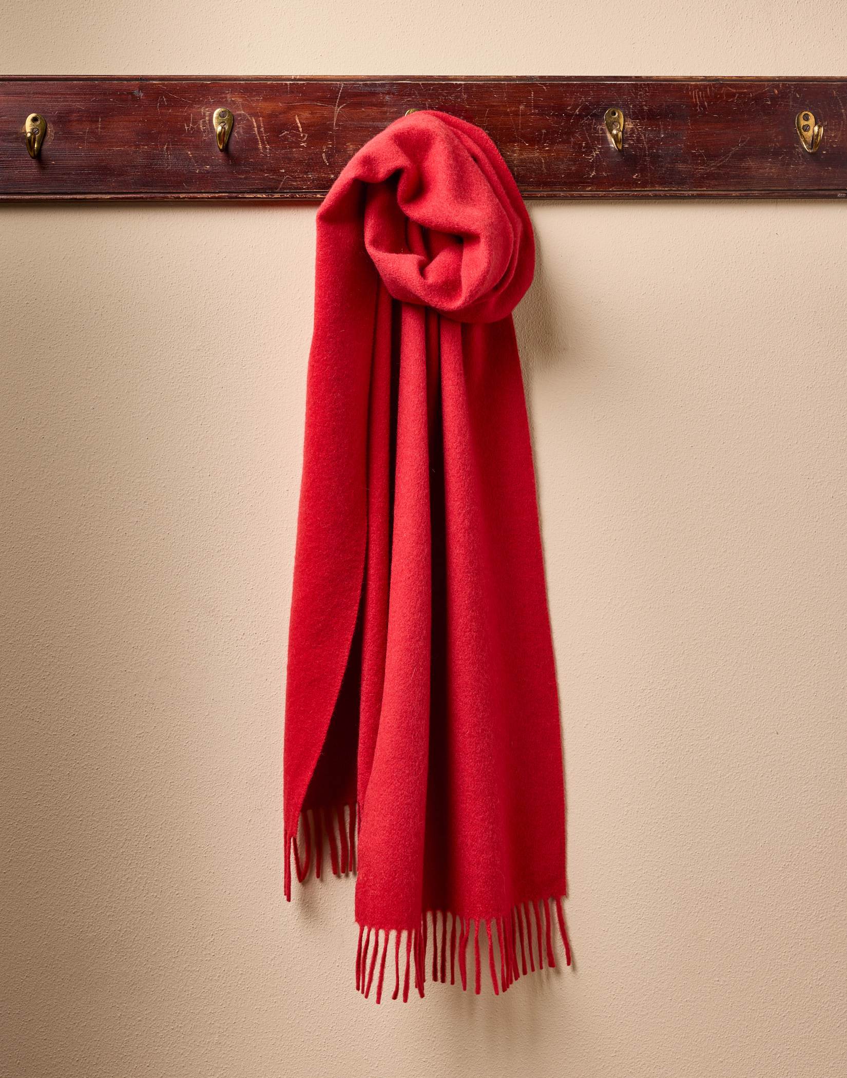 Cashmere Scarf - Red
