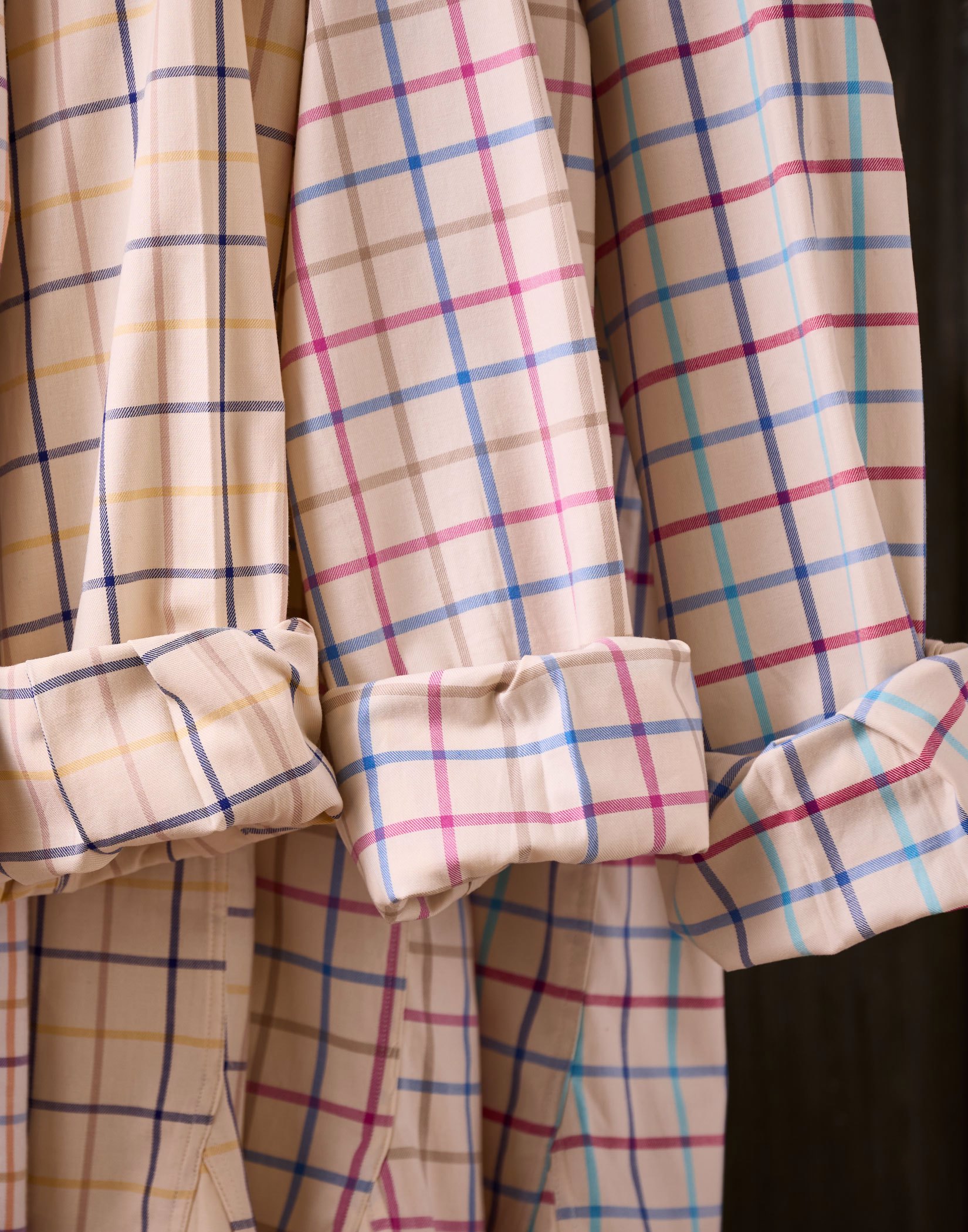 Blue/Yellow Country Check Shirt