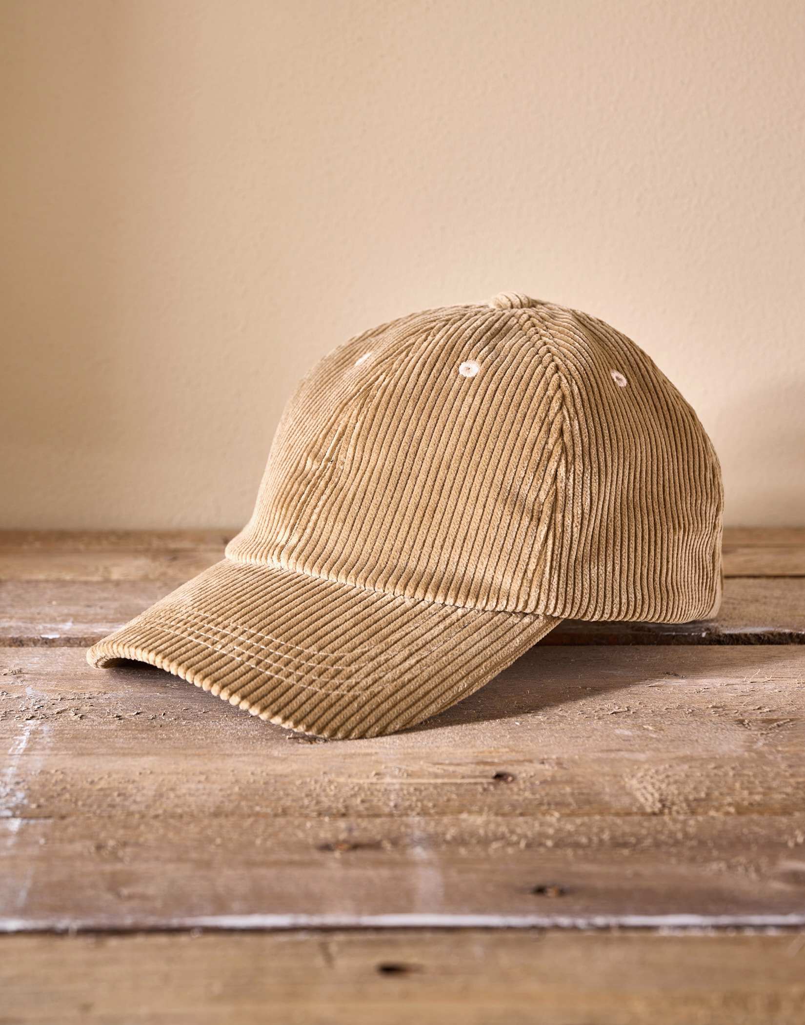 Corduroy Baseball Cap - Sand