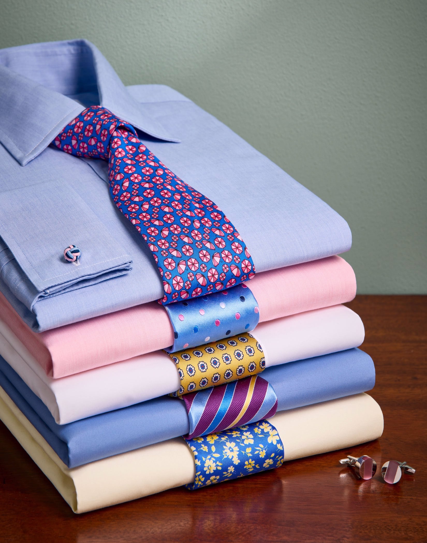 Cornflower Poplin Shirt