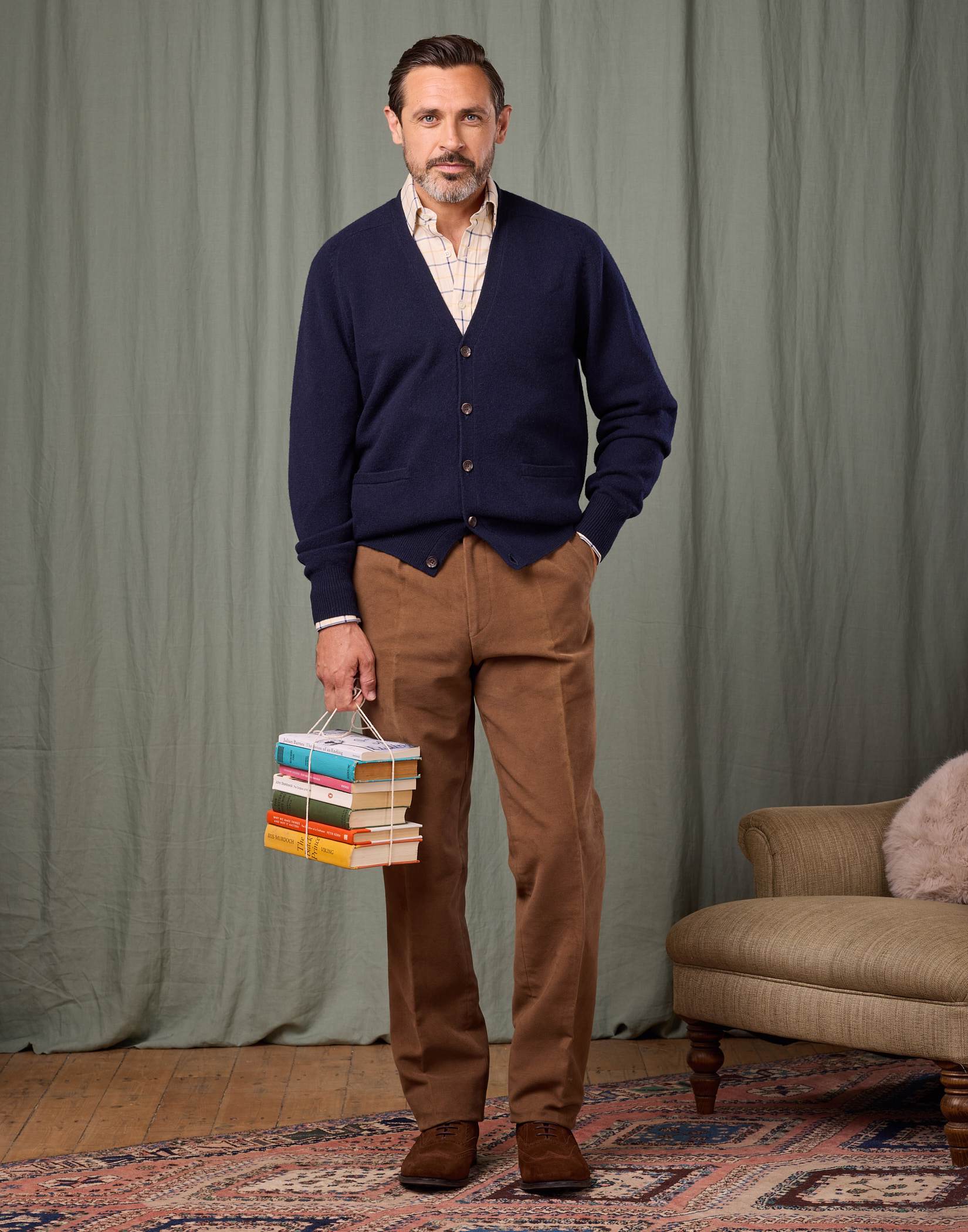 Moleskin Trousers - Khaki